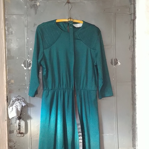 Vintage Blair Teal Green dress - Picture 10 of 12